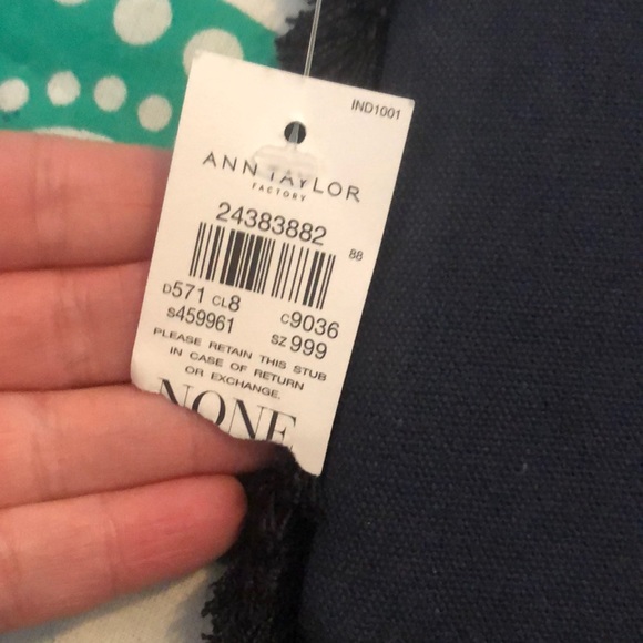 Ann Taylor Clutch with Beads & Fringe - Picture 4 of 8